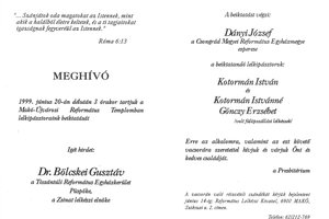 meghívó
