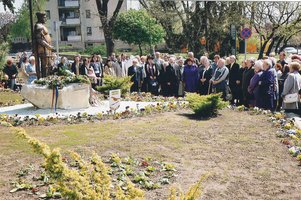 Bocskai szobor megkoszorúzása